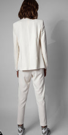 Zadig & Voltaire Voyage Crepe Jacket in Celadon