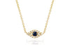 Ef Collection DIAMOND EVIL EYE CHOKER