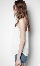 Zadig & Voltaire Coach Sequin Top