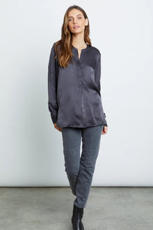 Rails Pearl shirt- Slate
