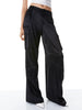 Alice and Olivia Joette Low Rise Cargo Pant /Black