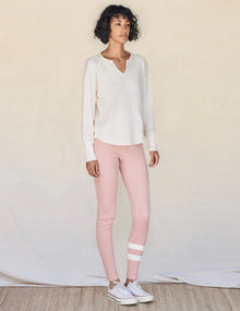 Sundry Gradient Stripes Sweater - Eggshell