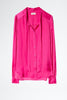 Zadig & Voltaire Taos Satin Shirt - pink party