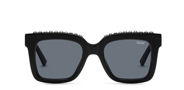 Quay icy Black with studs sunglasses