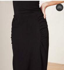 James Perse pull on skirt - black