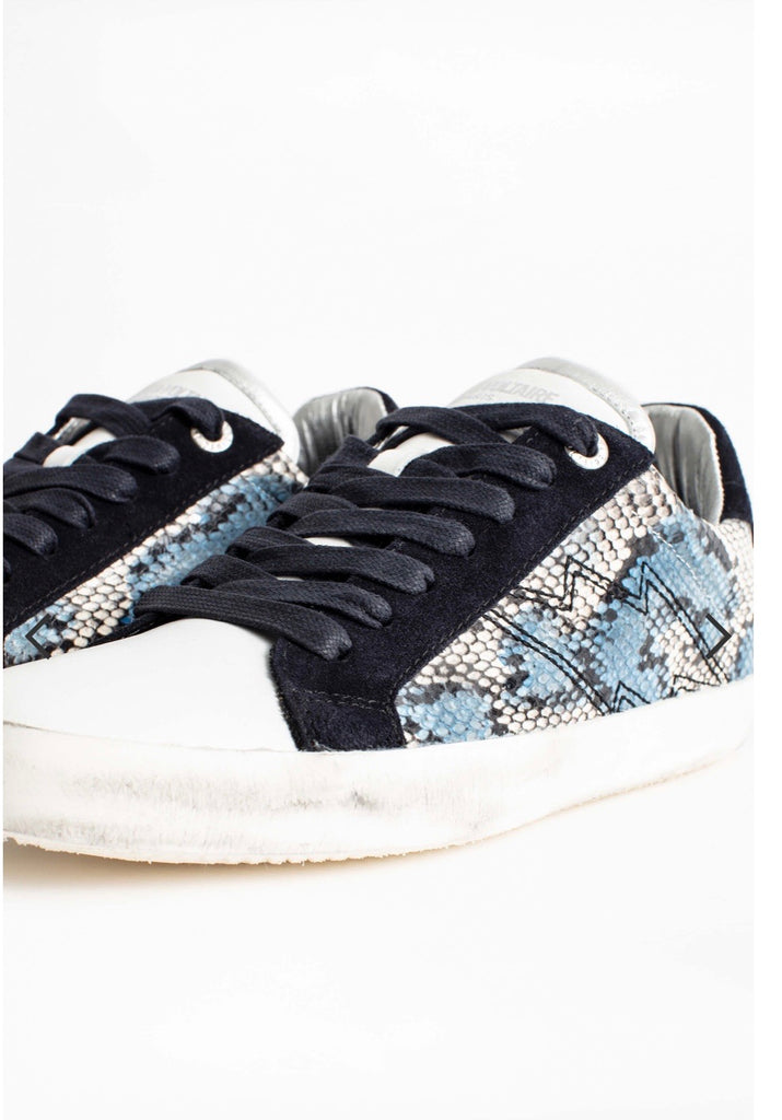 Zadig & Voltaire painted wild blue