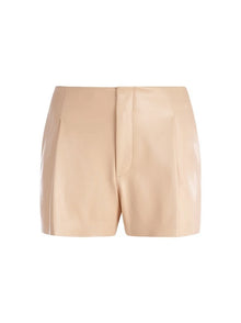 Alice & Olivia STEFFIE VEGAN LEATHER SHORT