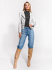 ASbyDF CULT RECYCLED LEATHER JACKET- white