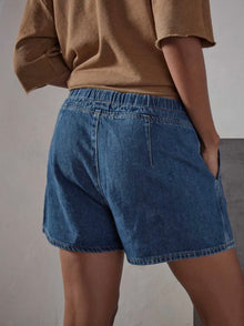 James Perse Lightweight Denim Short - Dark Indigo