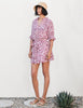 Sundry Short Dress with Tie - Mierion Floral