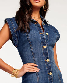 Ramy Brook Lolita Denim Mini Dress