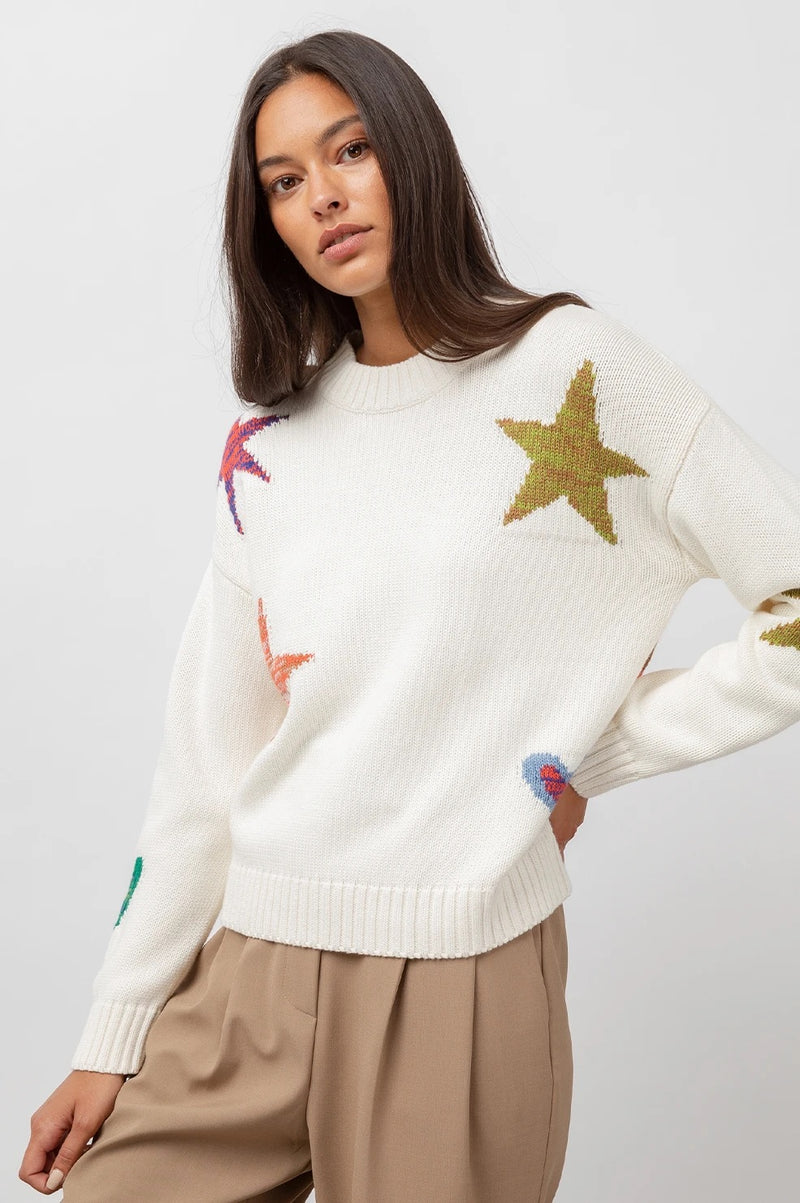 Rails ZOEY - IVORY RAINBOW STARS