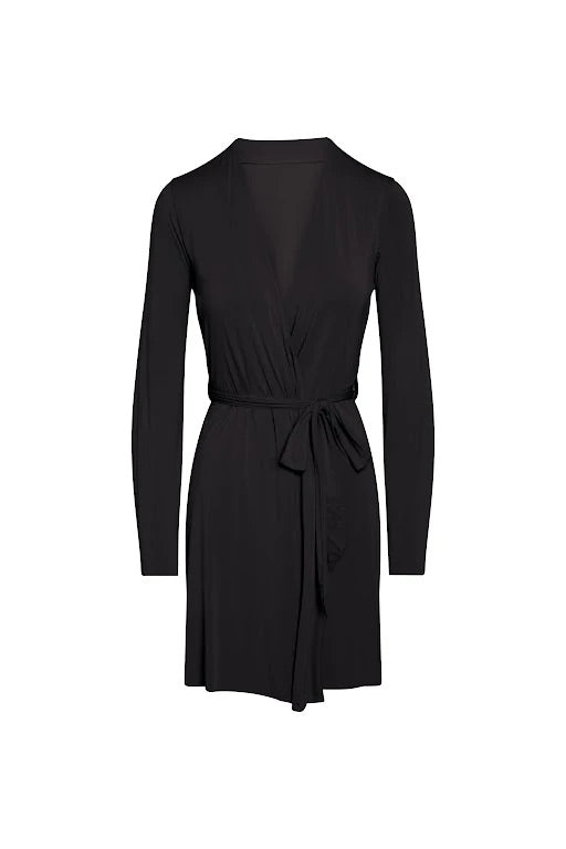 Commando Butter Lounge Robe- Black