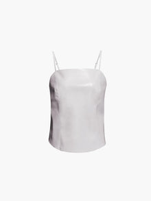 AS by DF Penny Recycled Leather Cami - Buttercream