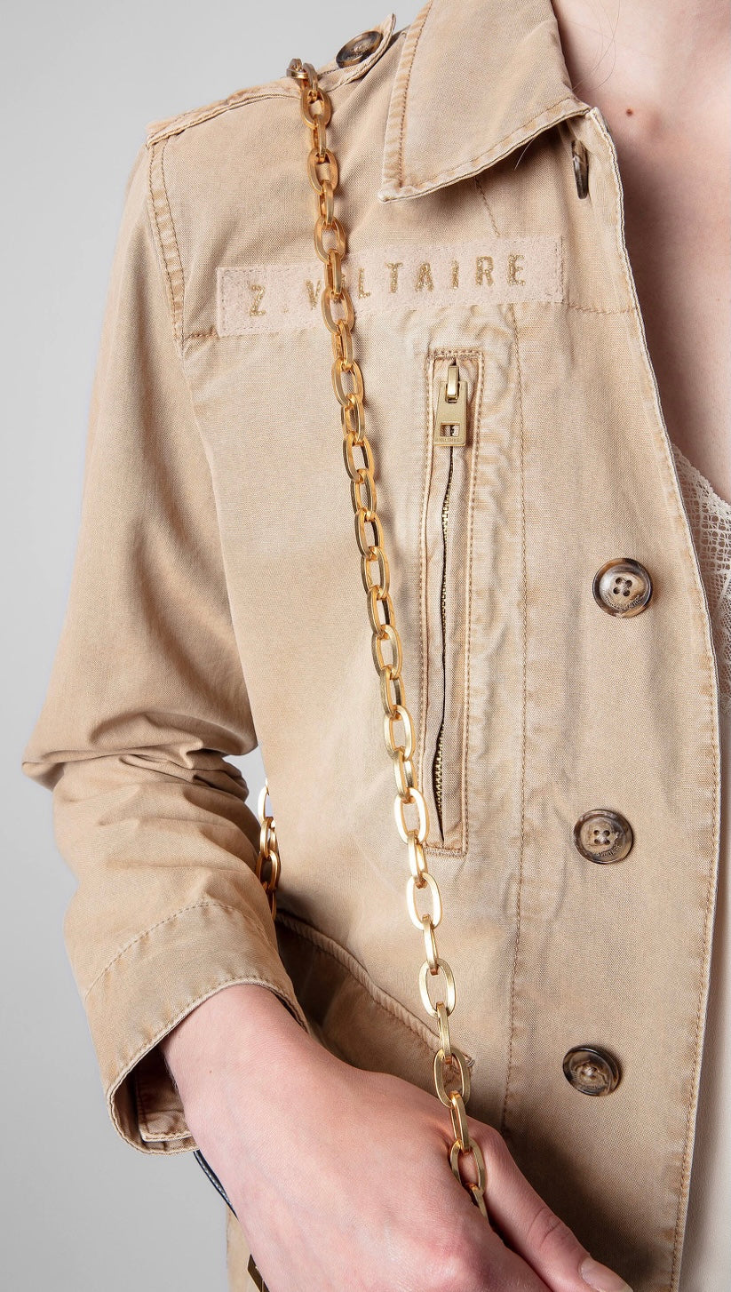 Zadig & Voltaire Kid Cotton Good Vibes Jacket
