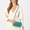 Hammitt AJ CROSSBODY CLUTCH- verdant green