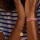 Hart large smiley face charm