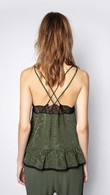 Zadig & Voltaire Celest CDC cami- kaki