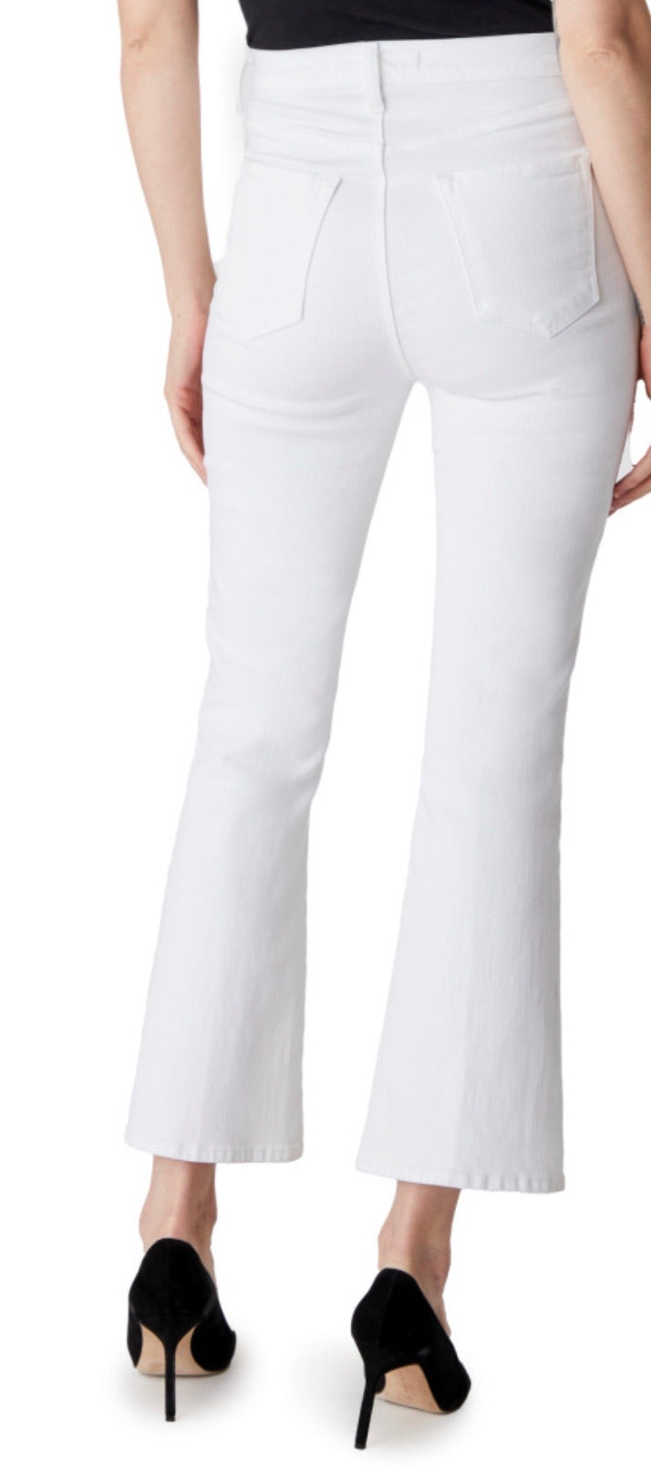 J brand Lillie high rise crop flare - blanc