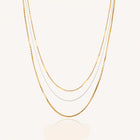 Jenny Bird Lido triple strand necklace