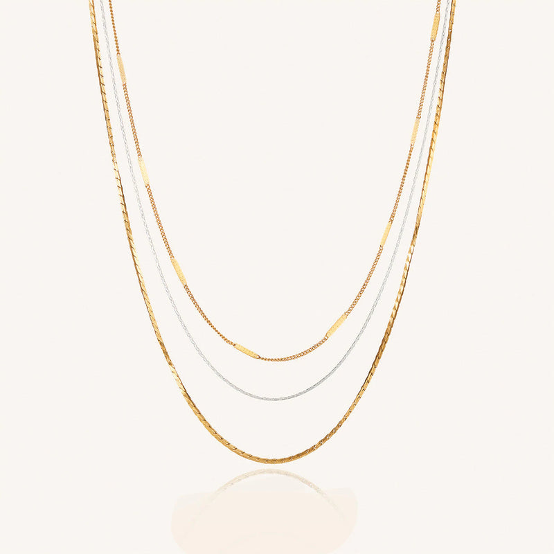 Jenny Bird Lido triple strand necklace
