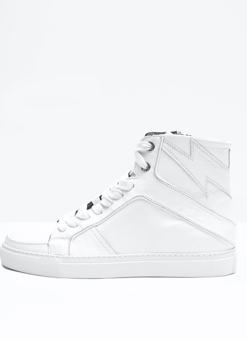 Zadig & Voltaire ZV1747 HIGH FLASH SNEAKERS