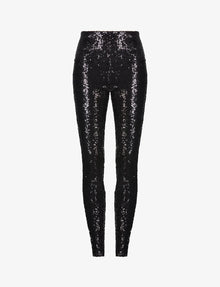 Commando Sequin Legging - black