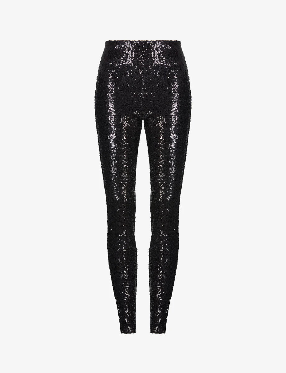 Commando Sequin Legging - black