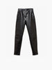 ASbyDF Jordan Recycled Leather Trousers Black