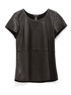 ASbyDF NEW GUARD LEATHER TEE