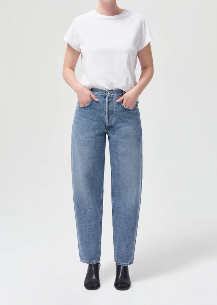 AGOLDE Tapered Baggy High Rise Jeans passenger