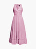 AS by DF Clementine Recycled Leather Dress - Paris Pink