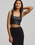 Commando Faux Leather Crop Top