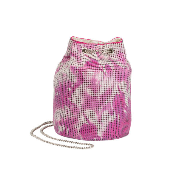 Whiting & Davis tie dye bucket bag