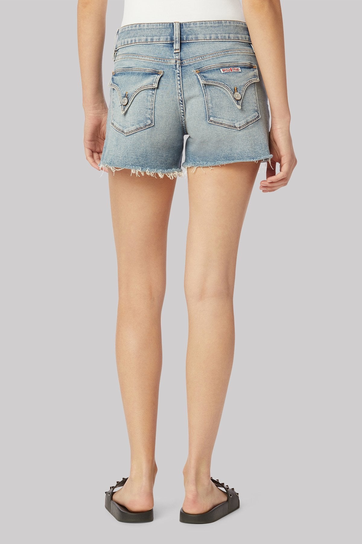 Hudson Crowley high rise flap short