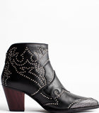 Zadig & Voltaire Cara studs black booties
