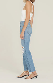 Agolde 90'S PINCH WAIST HIGH RISE STRAIGHT IN BACKDROP