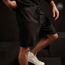 James Perse Mens French Terry Contrast Waist Short