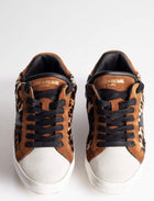 Zadig & Voltaire Leo Printed Cowskin tennis shoes