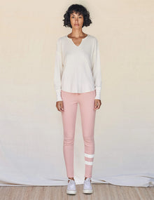 Sundry Gradient Stripes Sweater - Eggshell