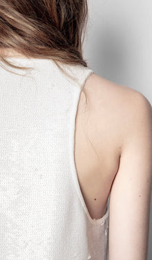 Zadig & Voltaire Coach Sequin Top