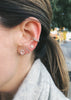 Ef Collection Diamond Star Stud Earring