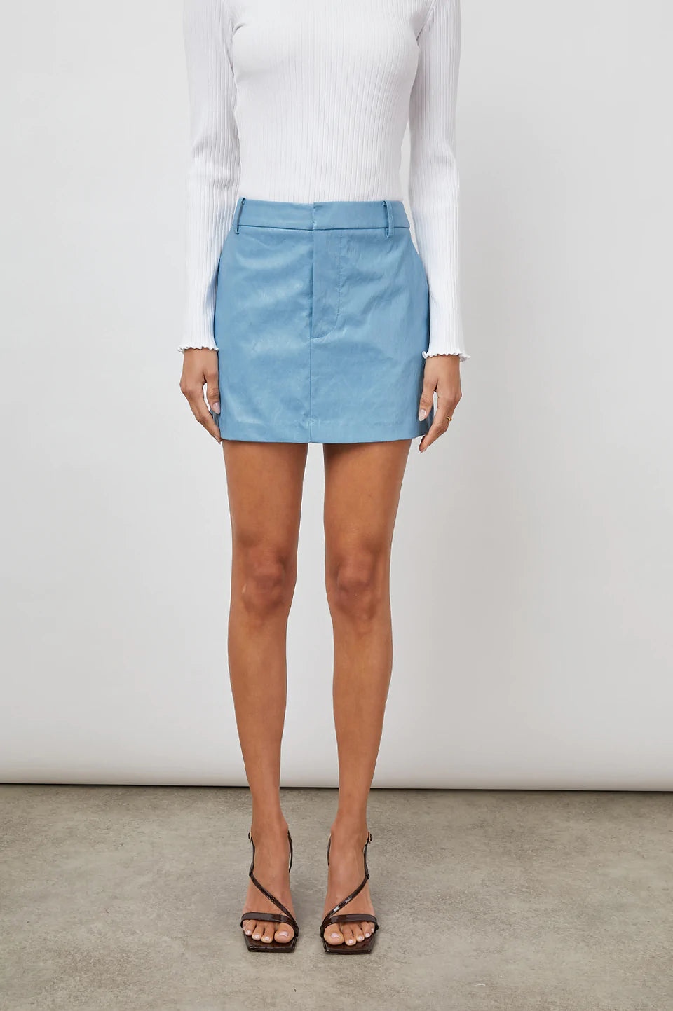 Rails Prim Skirt Bluestone