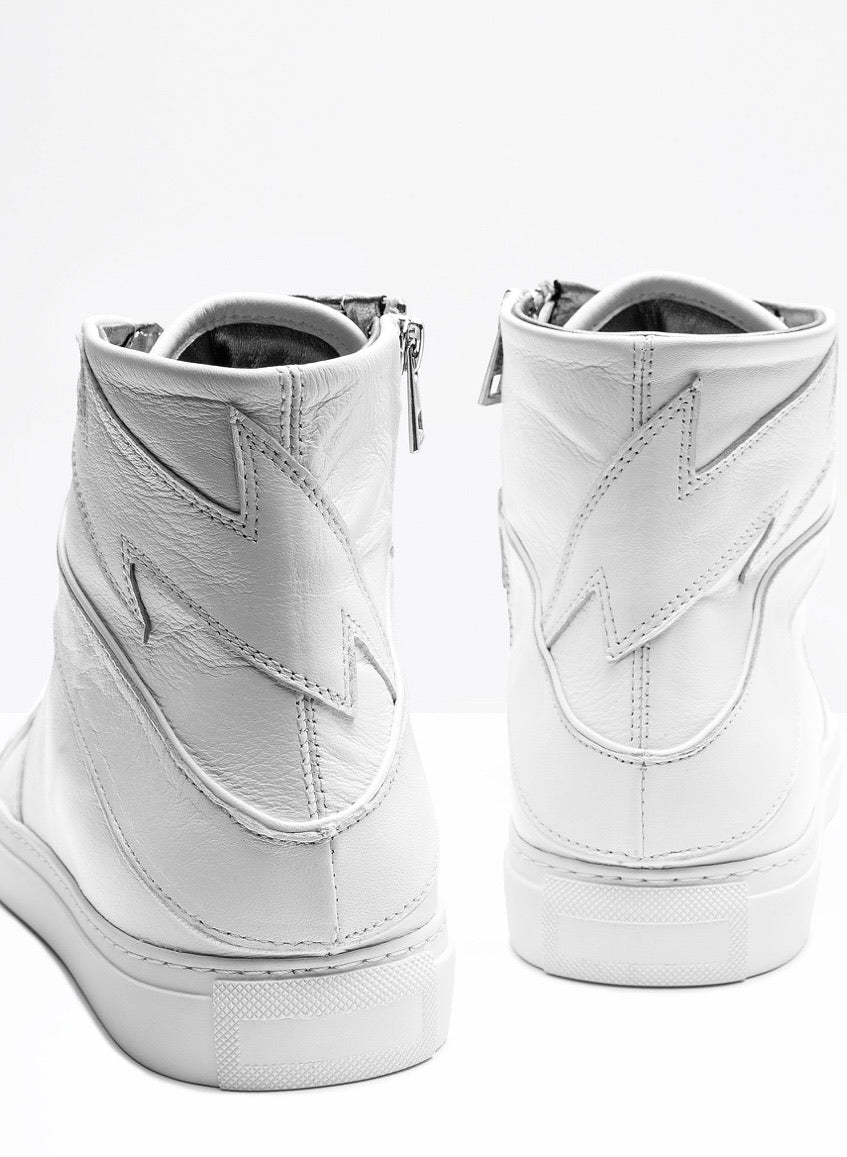 Zadig & Voltaire ZV1747 HIGH FLASH SNEAKERS | Lux Rox