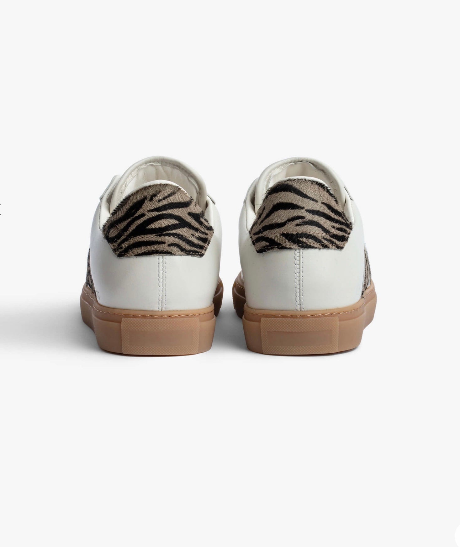 Zadig & Voltaire ZV1747 Zebra Printed Sneakers | Lux Rox
