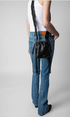 Zadig & Voltaire Rock To Go Leather Macrame